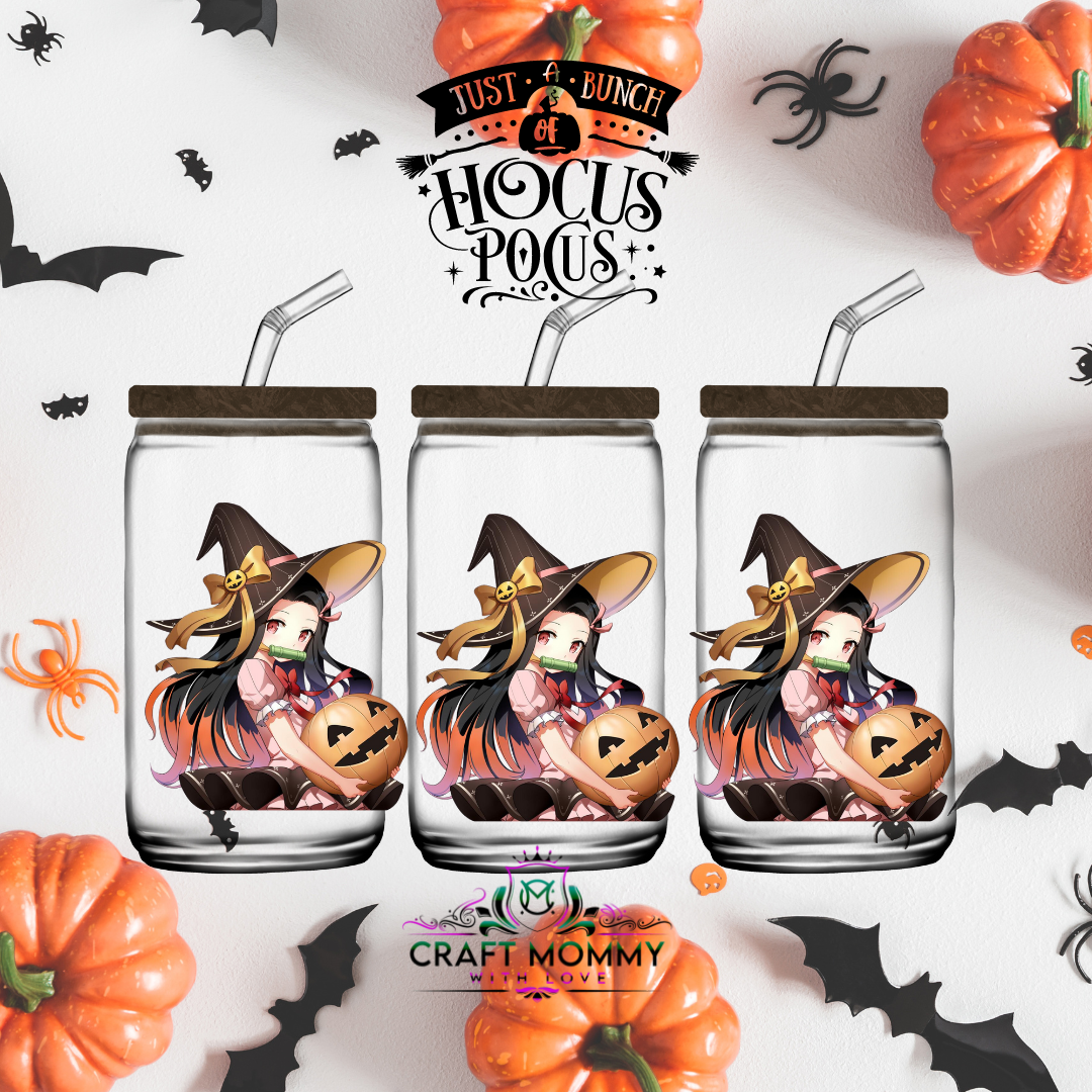 Halloween 1050- UV DTF Wrap 16 oz