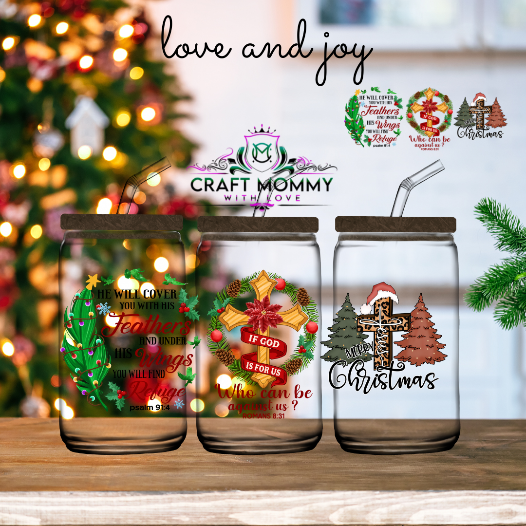 Christmas Collection - If God is with us - 3 in 1 sheet decal