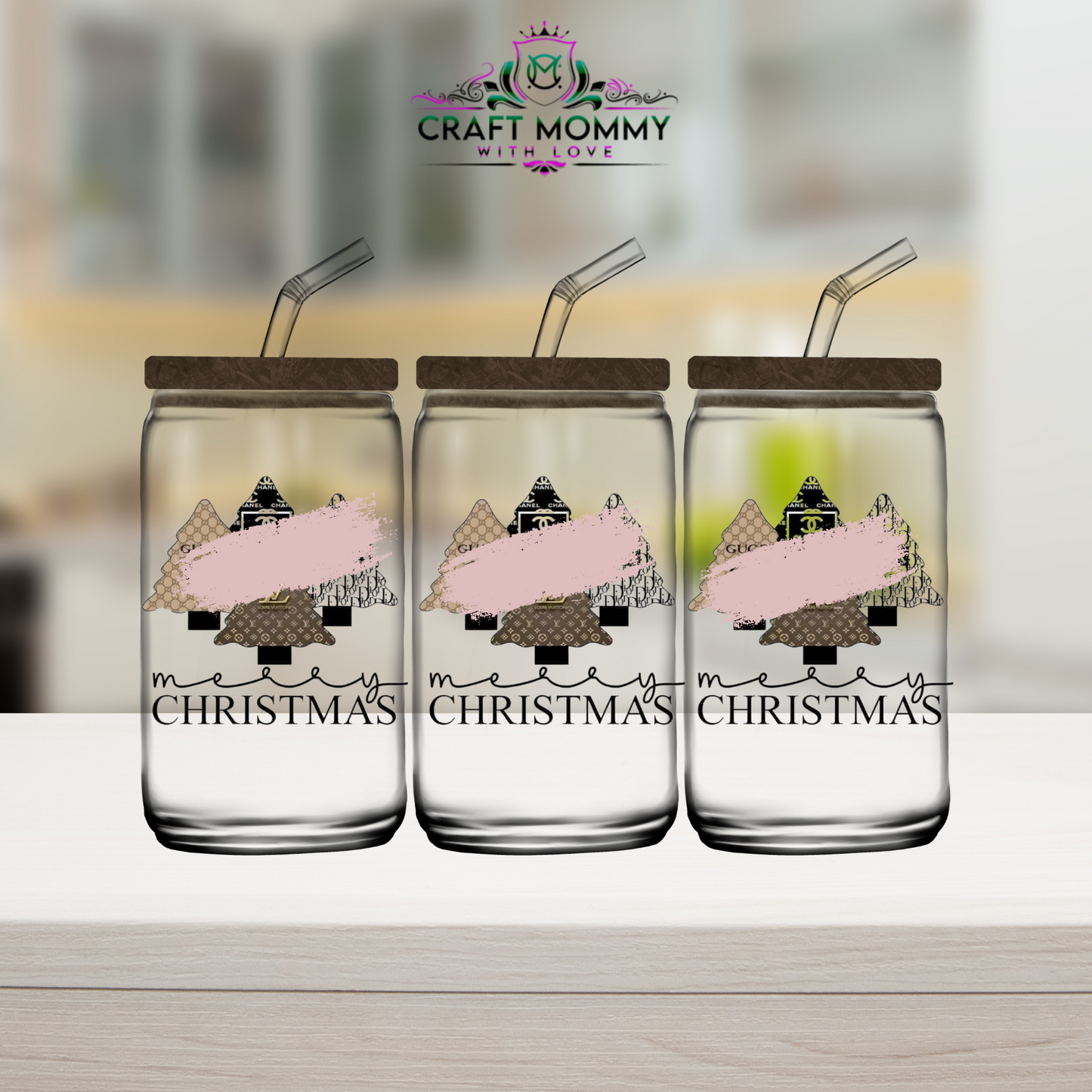 Halloween and Christmas Design - UV DTF Wrap 16 oz