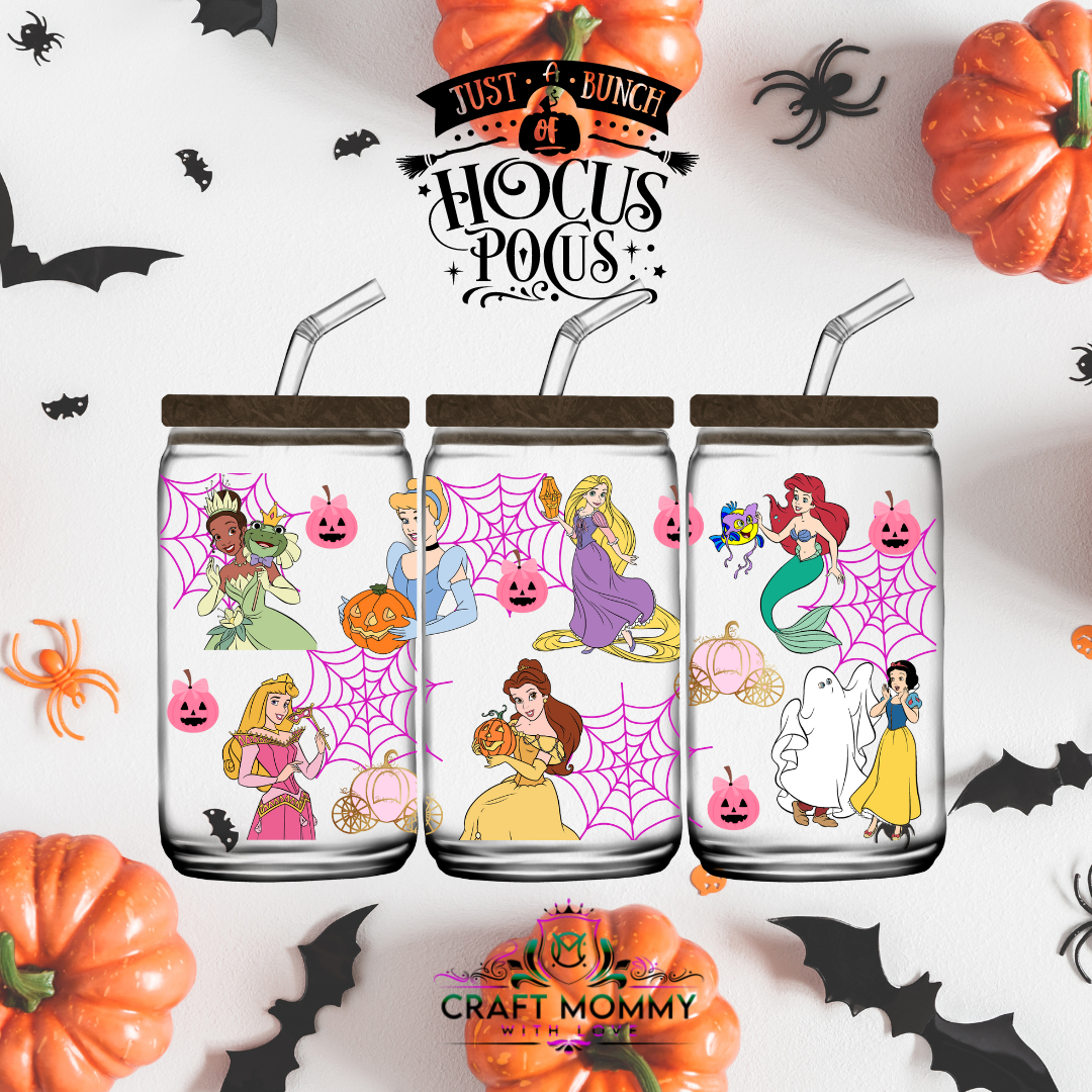 Halloween 1076- UV DTF Wrap 16 oz