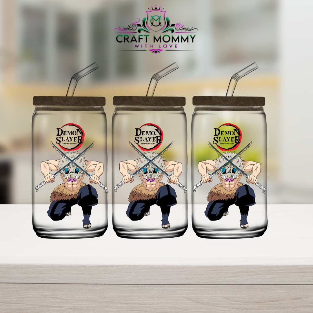 Demon Slayer Decals 003- UV DTF Decal