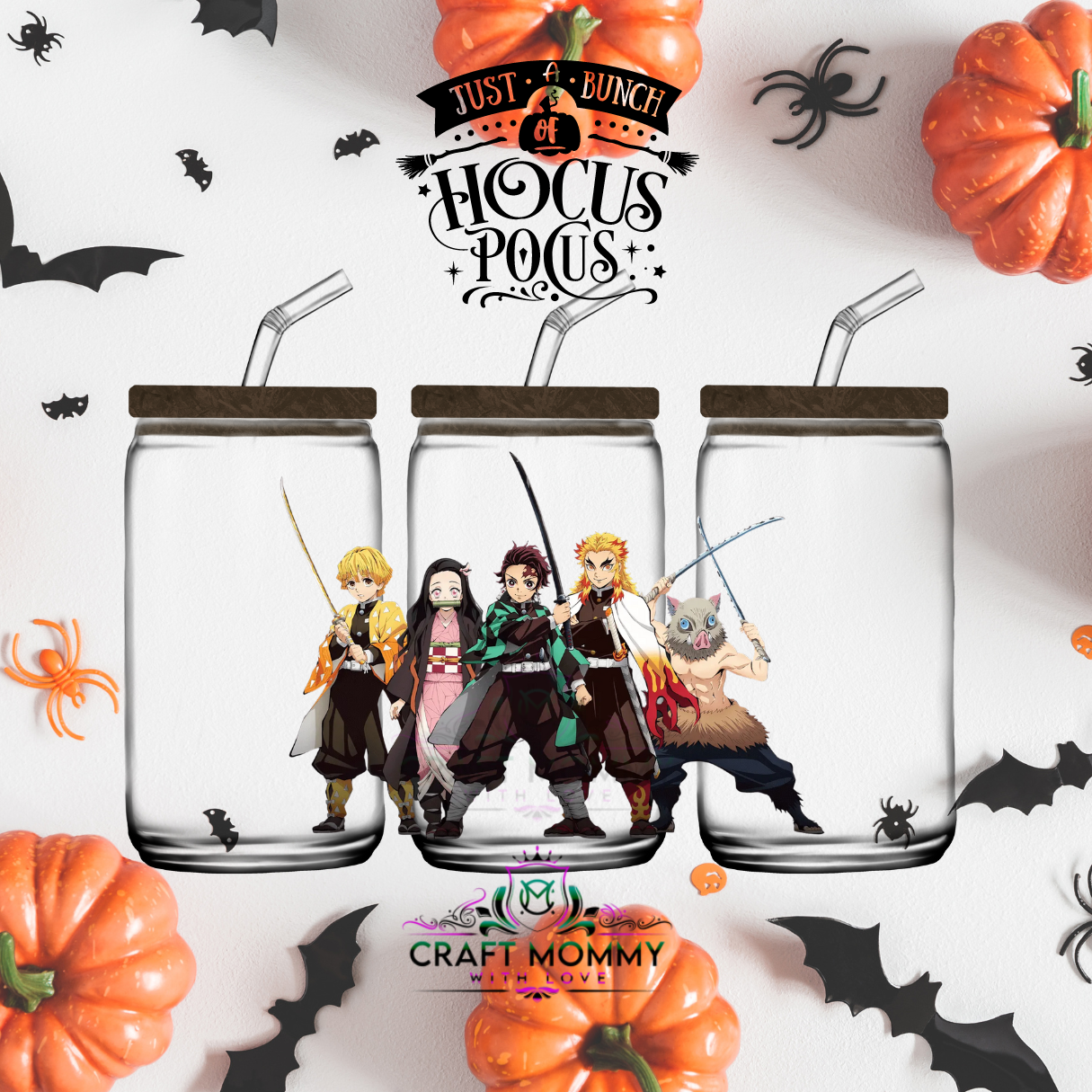 Halloween 1067- UV DTF Wrap 16 oz