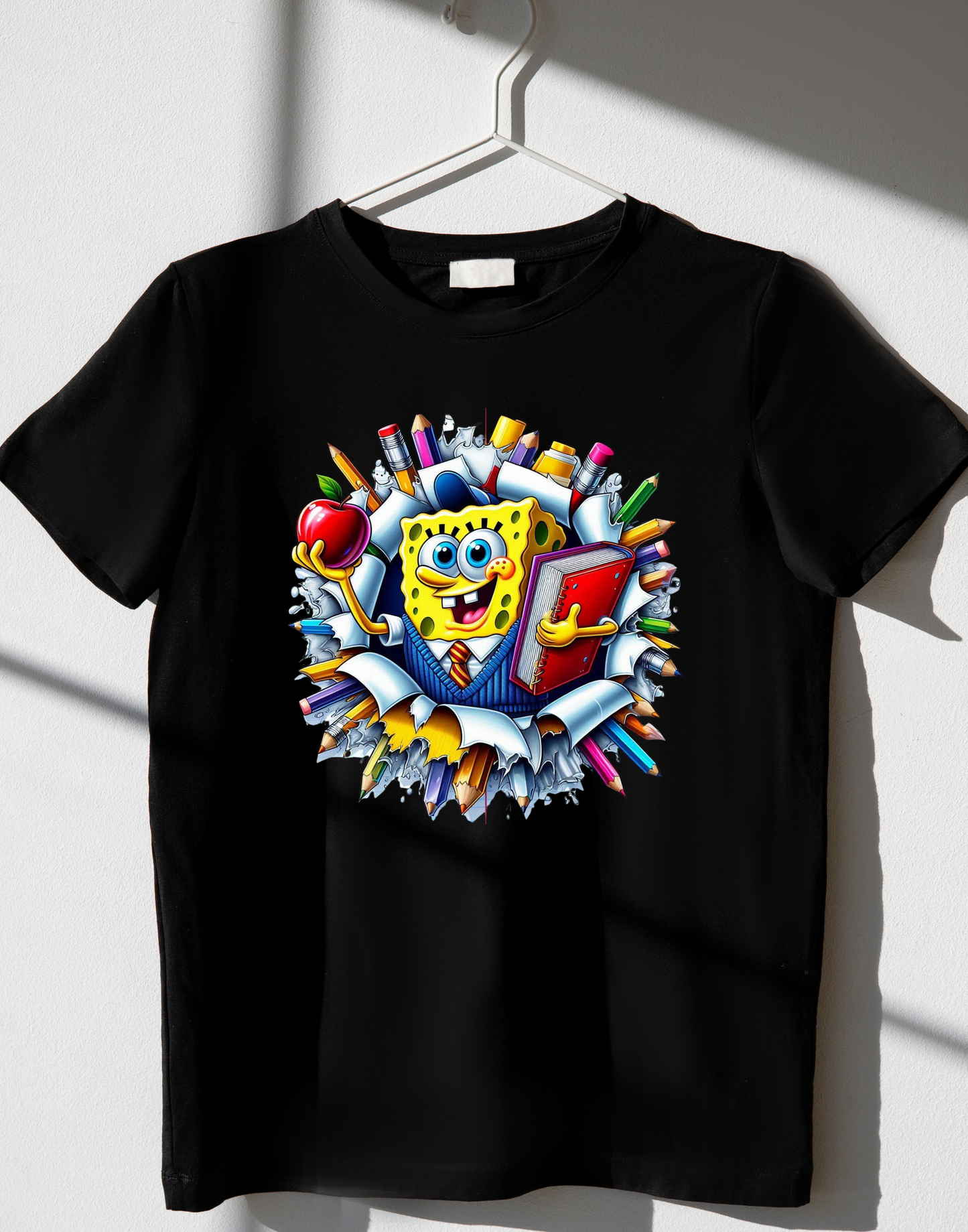 Sponge Bob back to school - DTF TRANSFER Prints