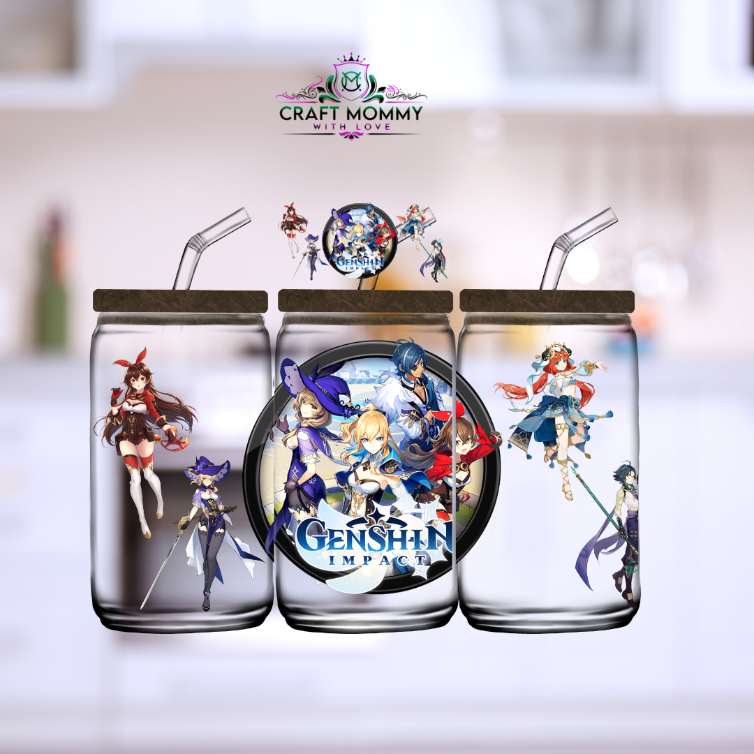 Genshin Impact - DTF Wrap 16 oz