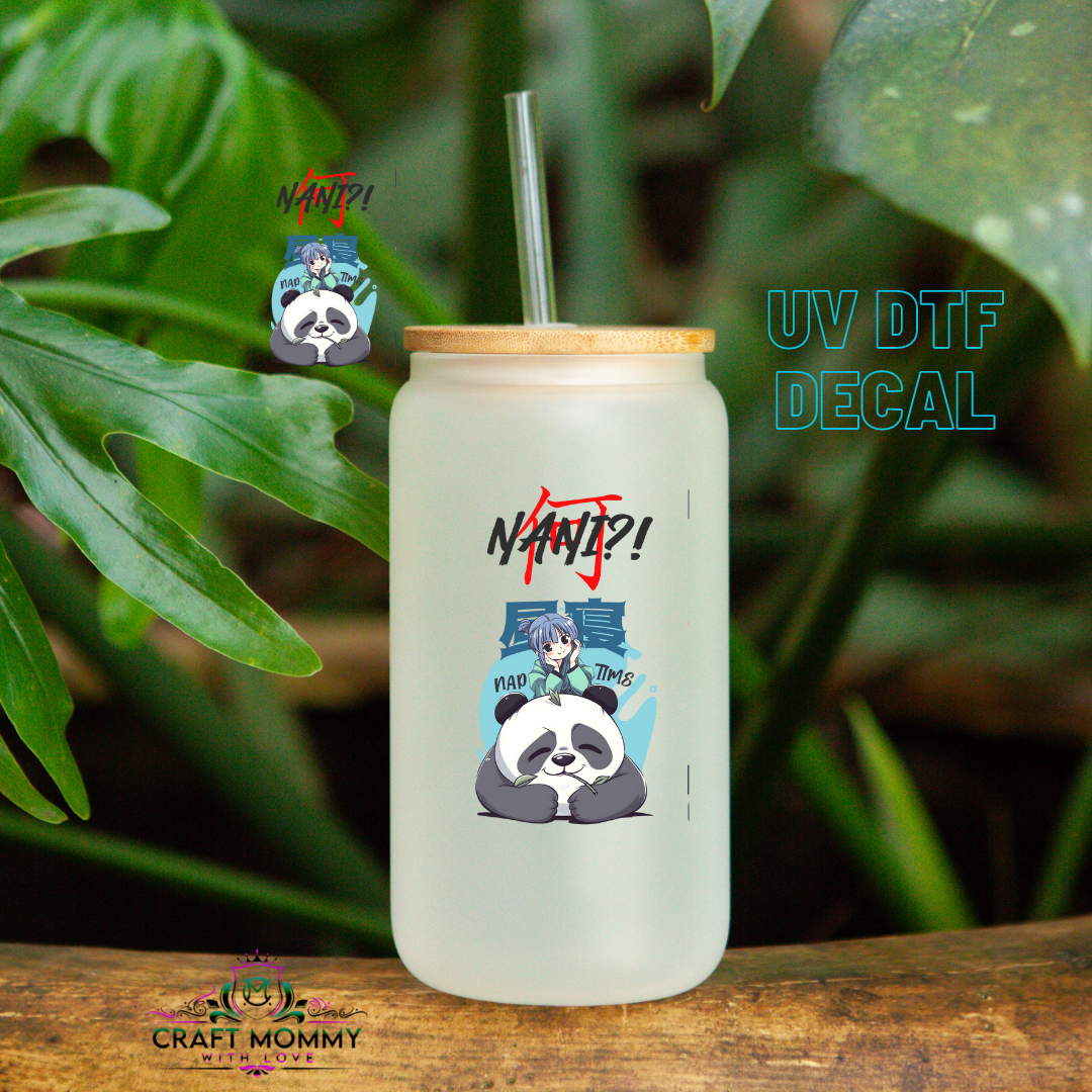 Nani Nap time - UV DTF Decal