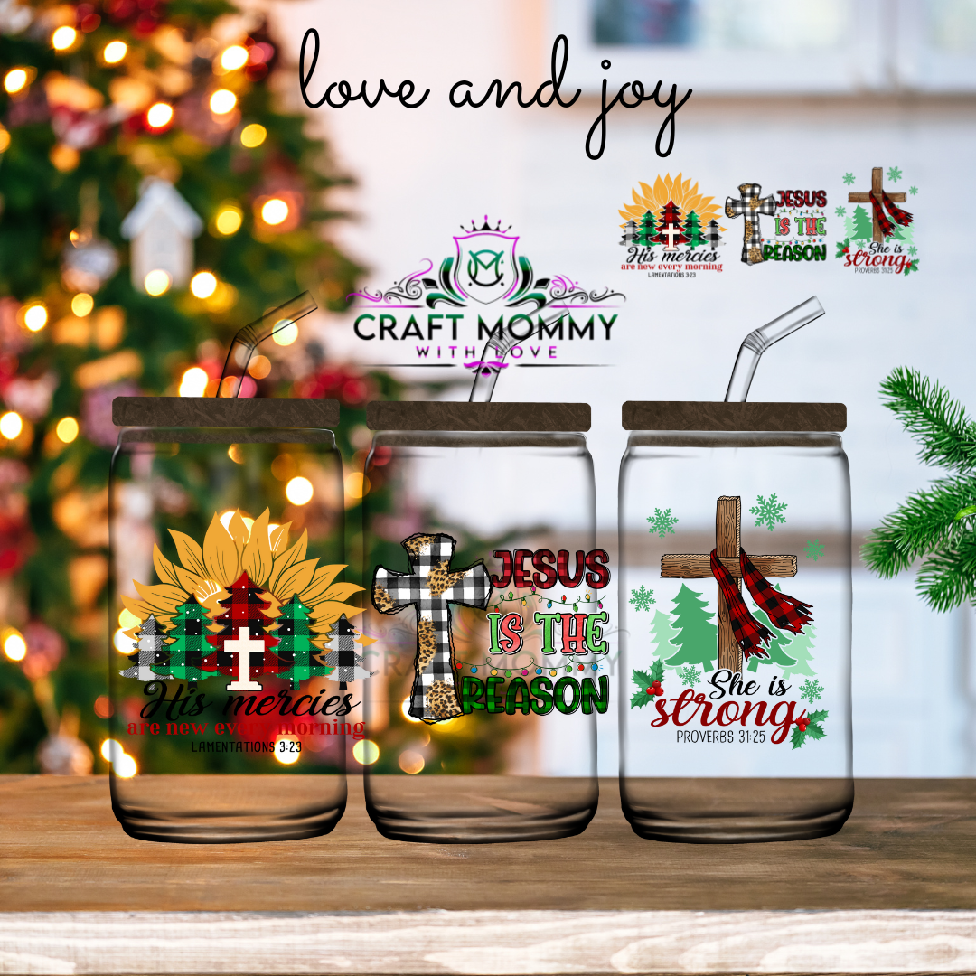 Christmas Collection - Jesus is the reason for this season - 3 in 1 sheet decal