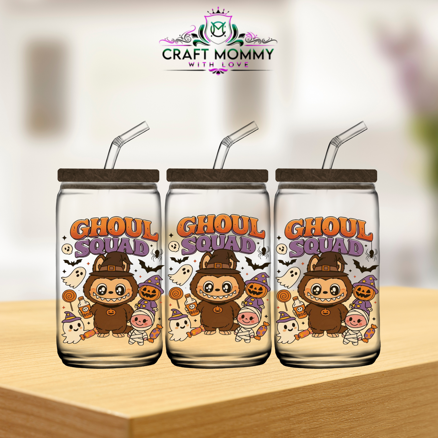 LaBubu Ghoul squad - UV DTF wrap