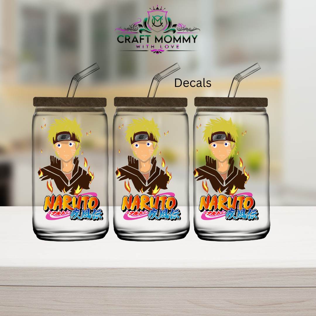 Naruto 004- UV DTF Decal