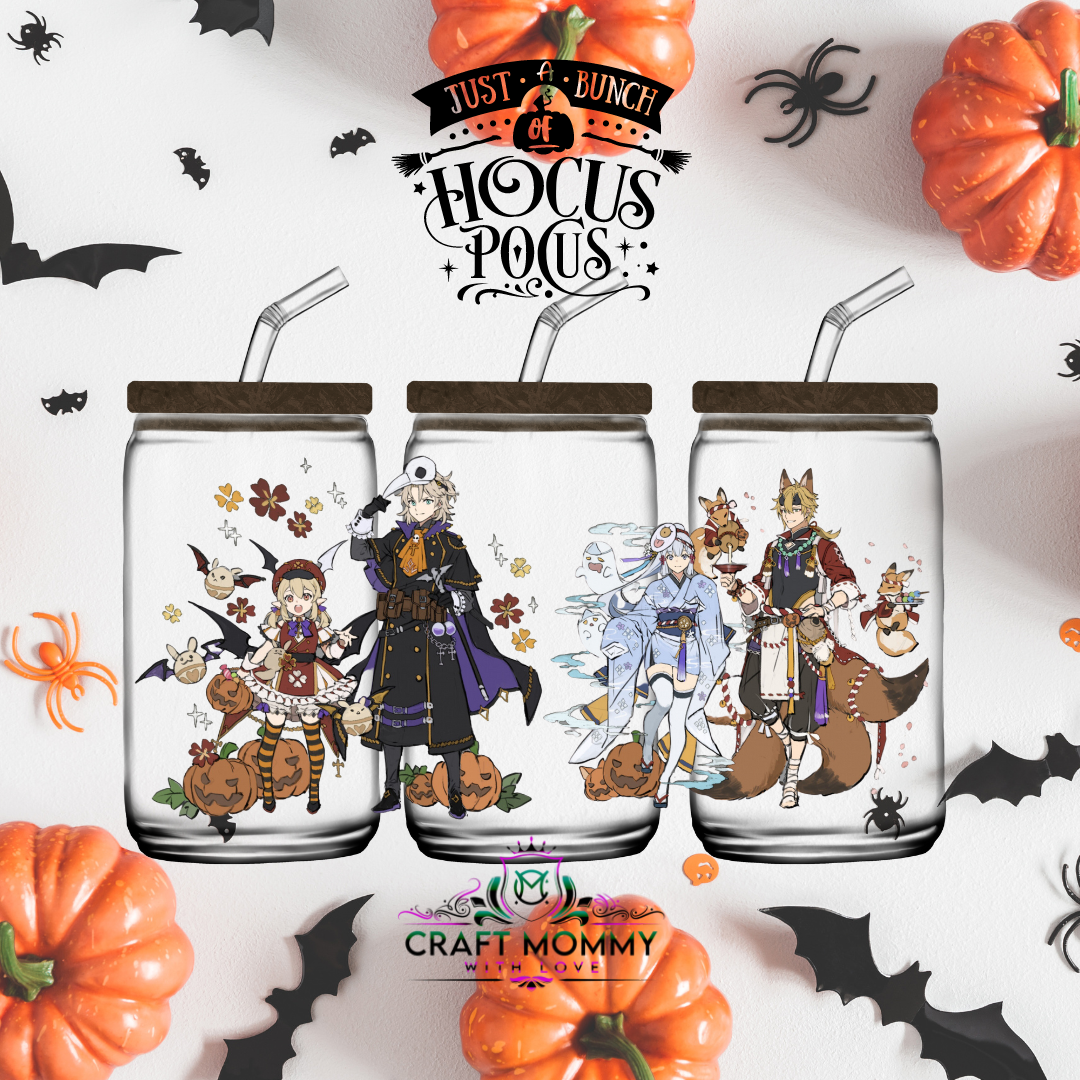 Halloween 1053- UV DTF Wrap 16 oz