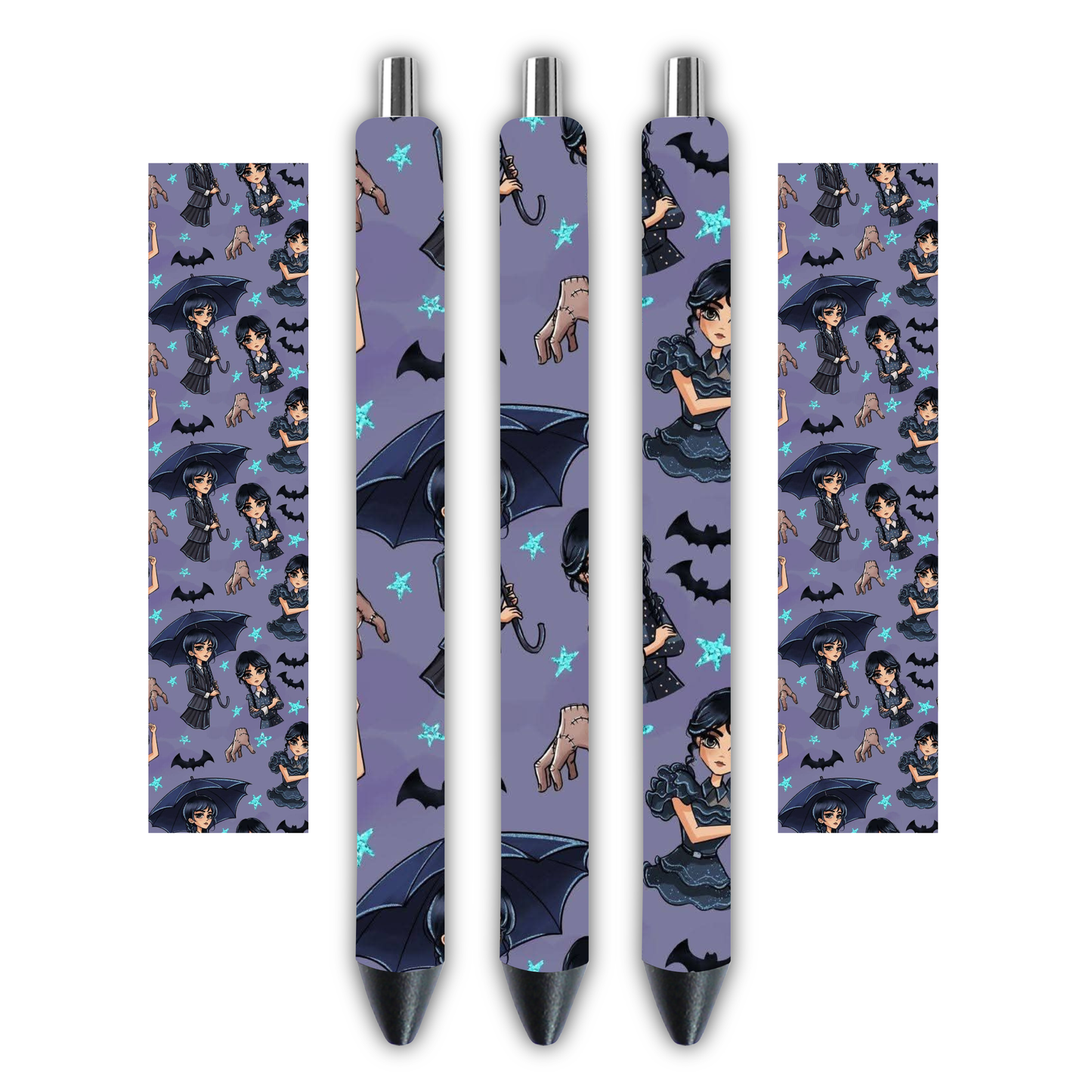Wednesday Adams pen wrap
