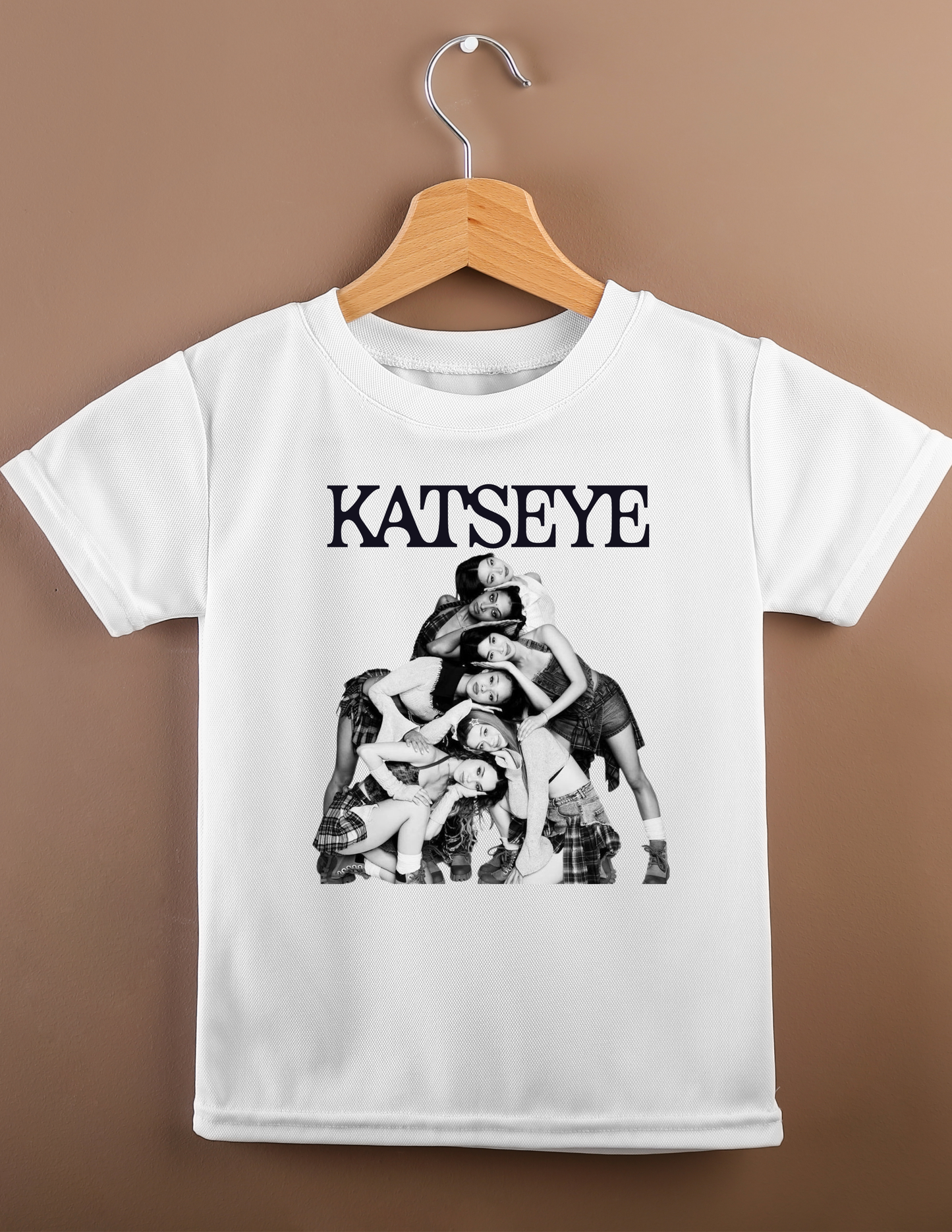 Katseye black and white - DTF TRANSFER Prints 6 x 7 inches