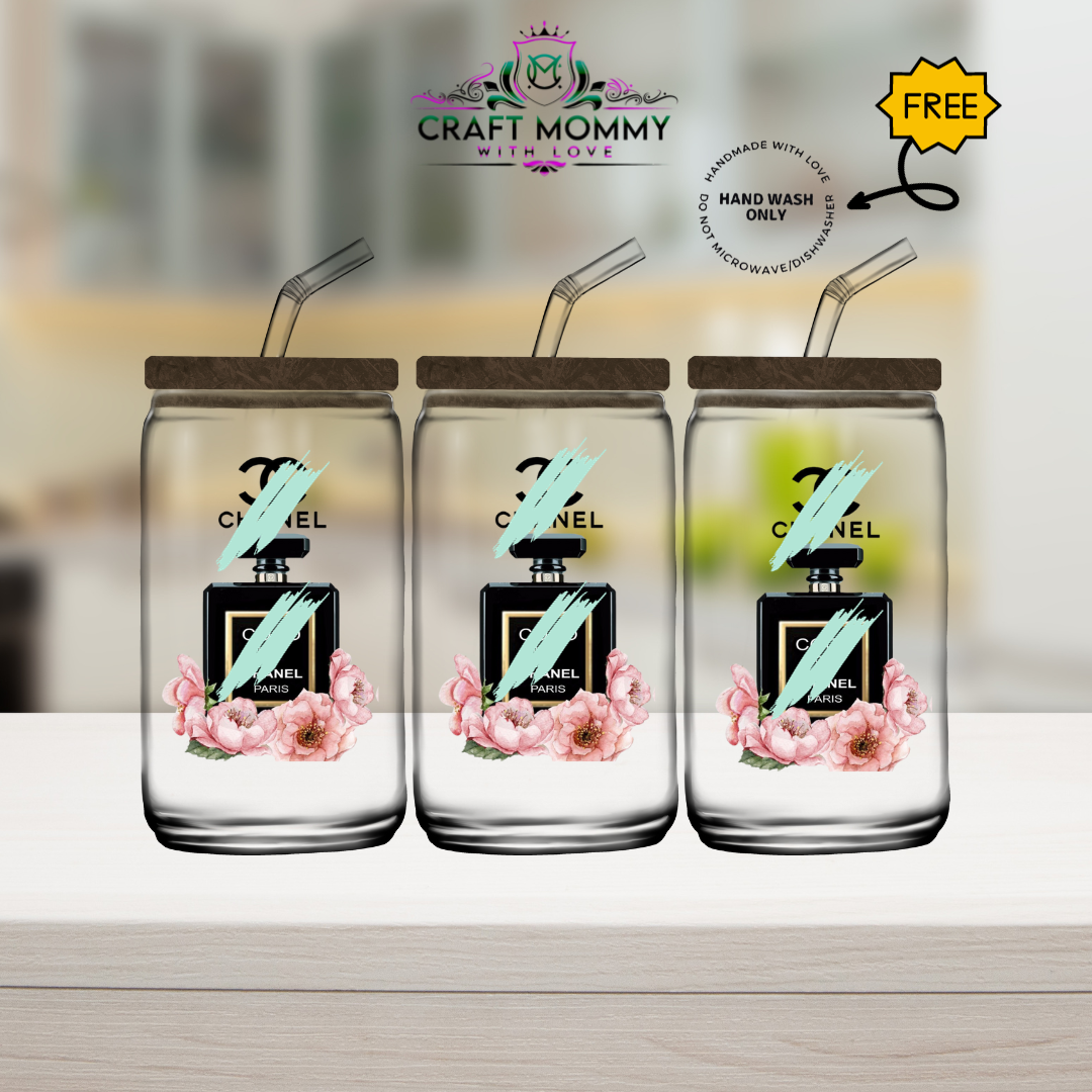 Black perfume - UV DTF WRAP