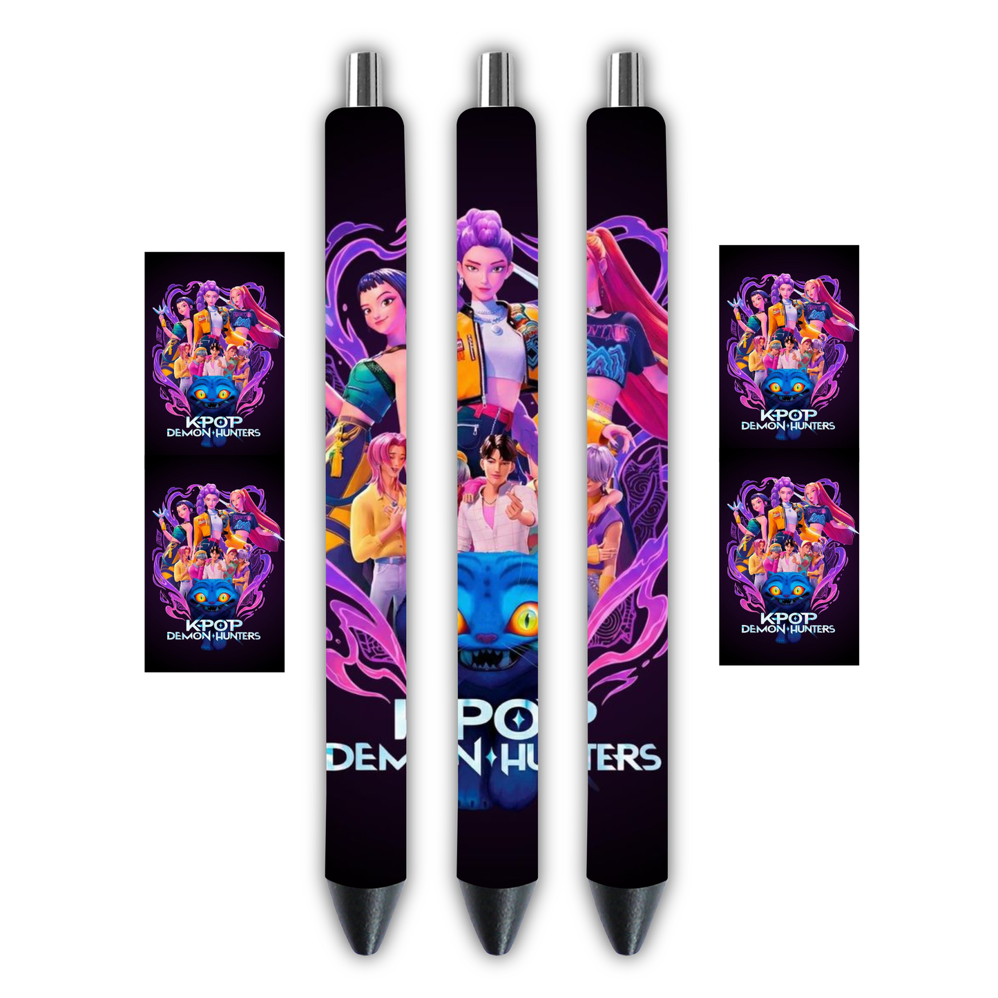 Kpop Demon Hunter- Huntirx dark background penwrap