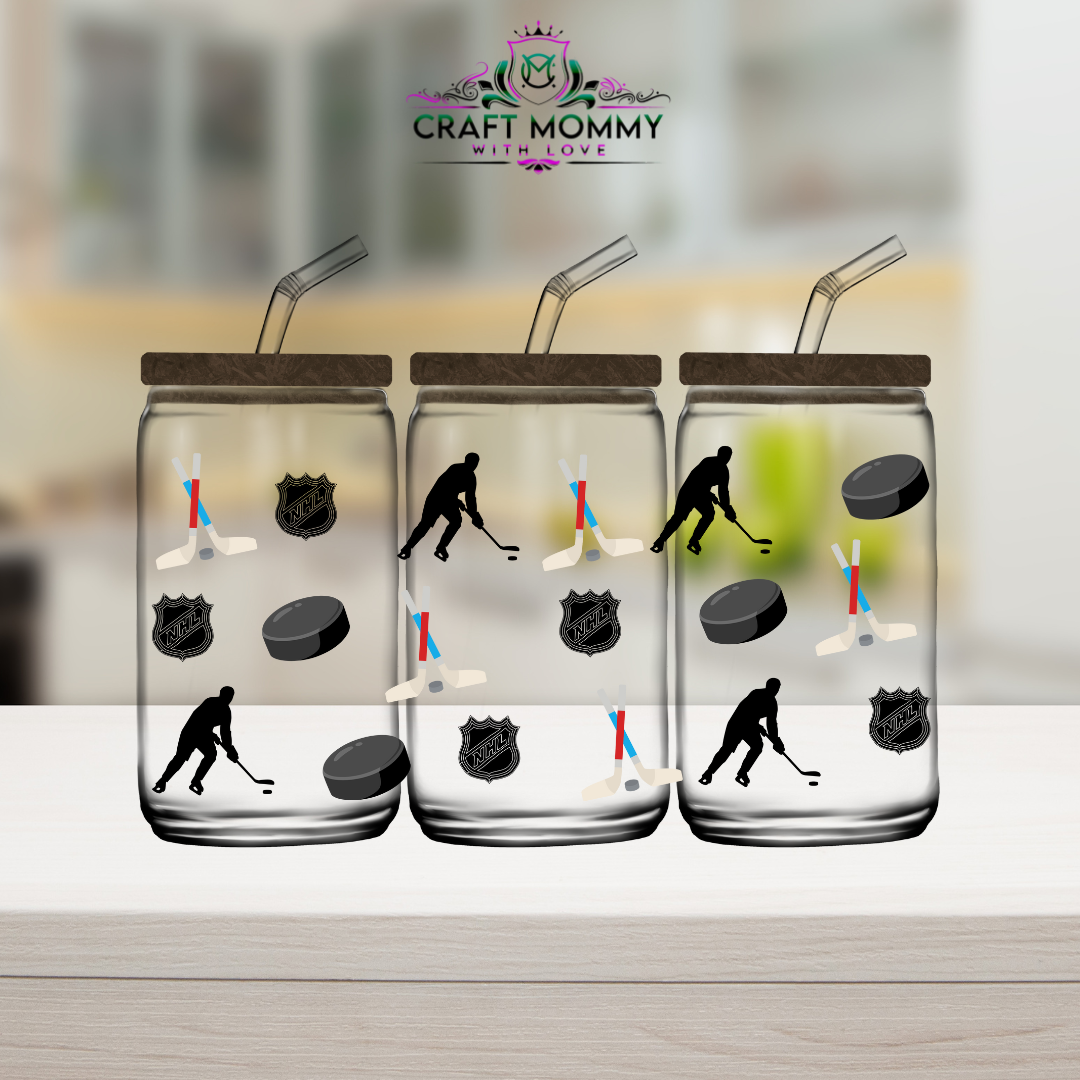 NHL sports- UV DTF Wrap 16oz