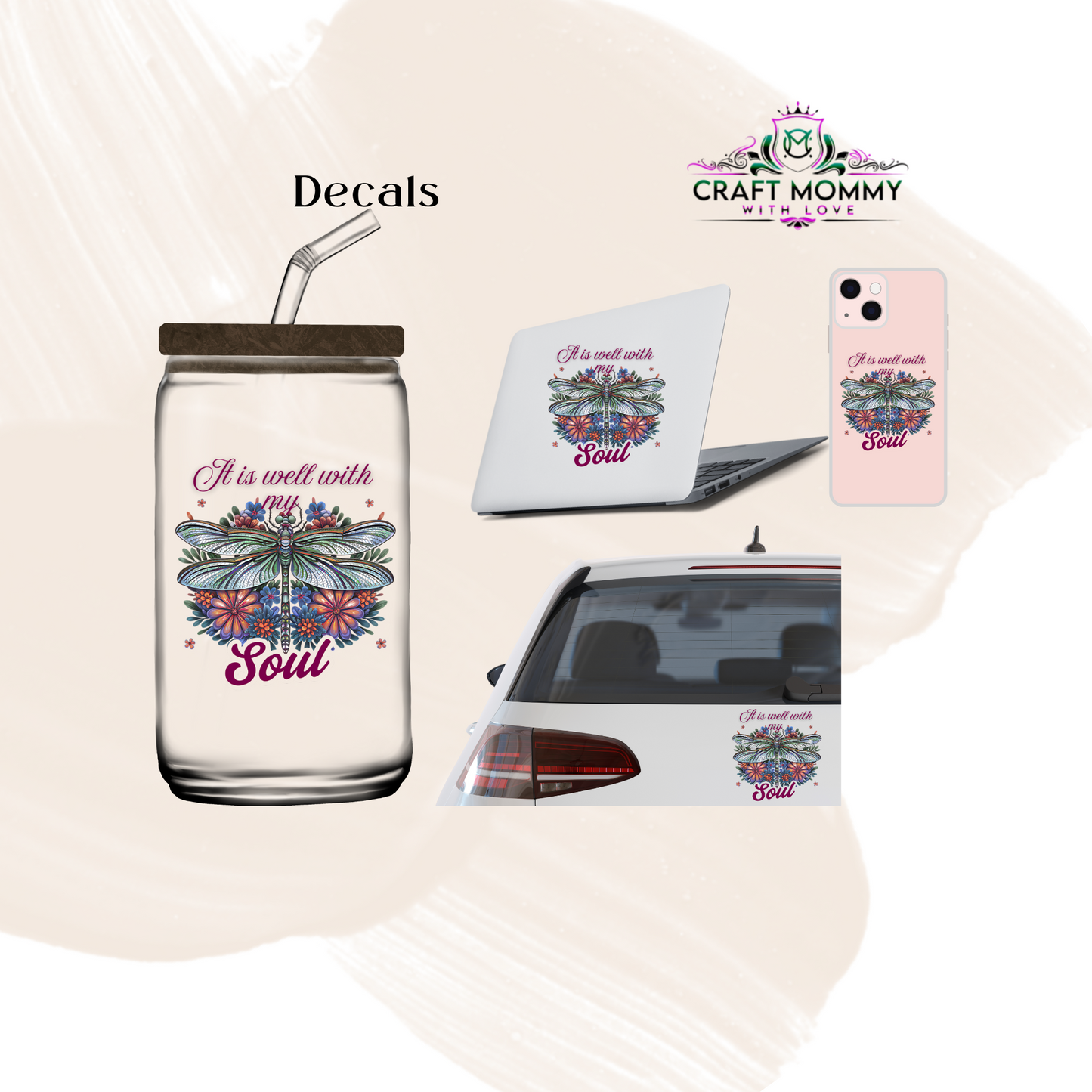 All is well with my soul - Decals Sticker