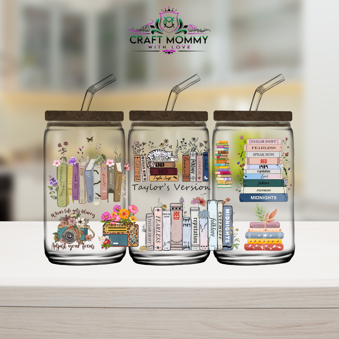 Taylor's Version gang sheet wrap - UV DTF wrap