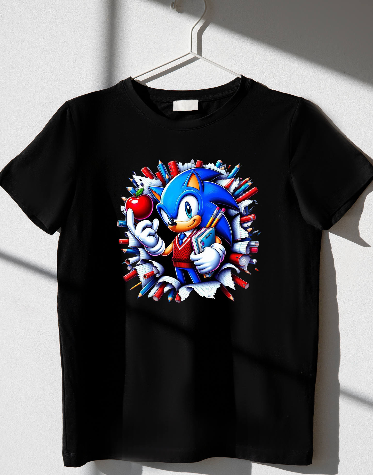 Sonic back to school - DTF TRANSFER Prints