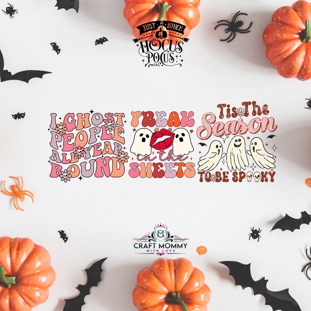 Halloween 1064- UV DTF Wrap 16 oz