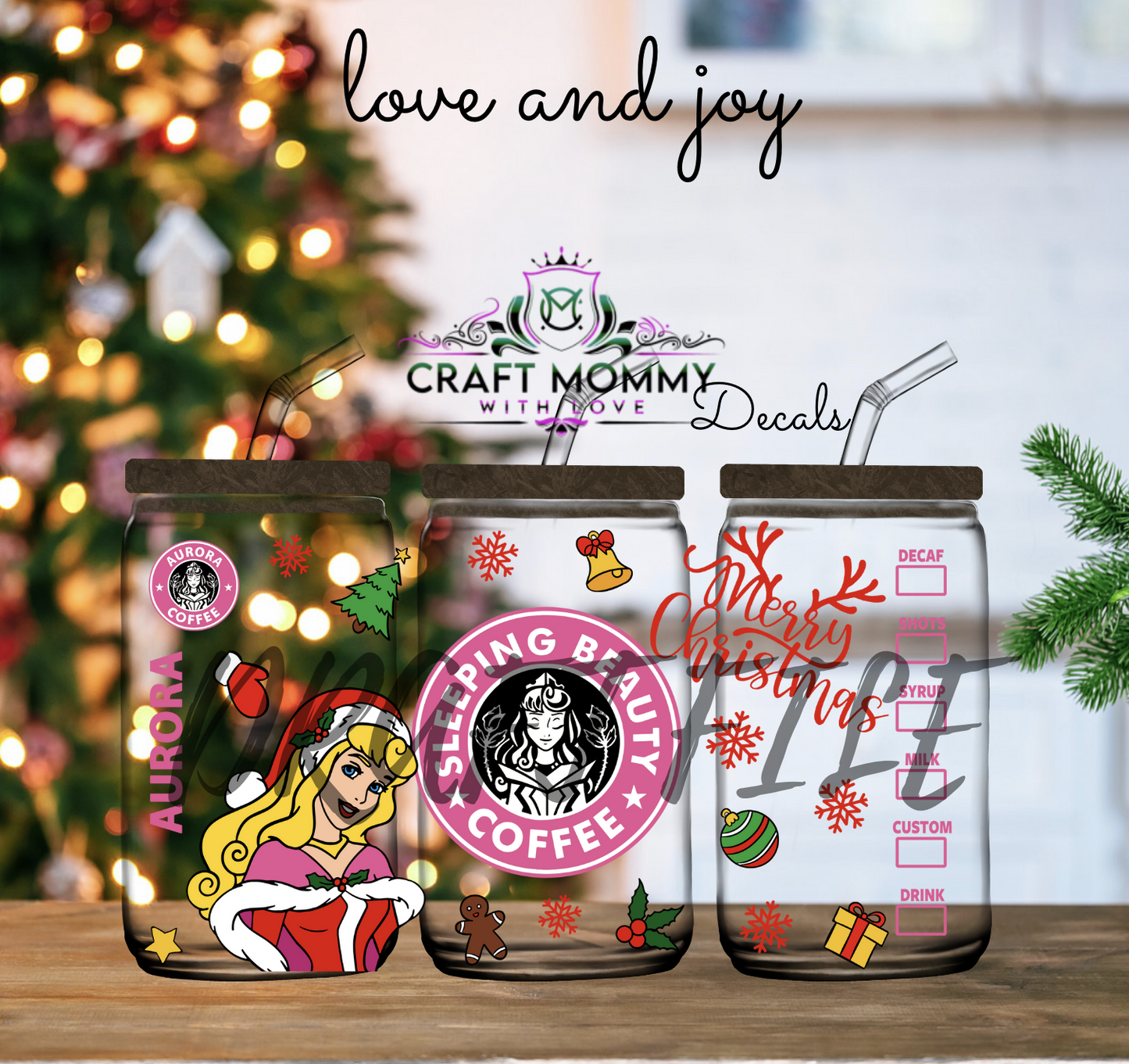 Disney Princesses Christmas PNG