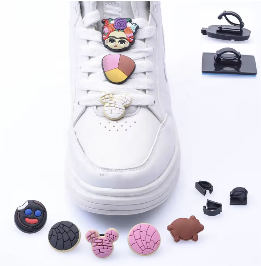 Shoe lace or pony tail attachment 50pcs