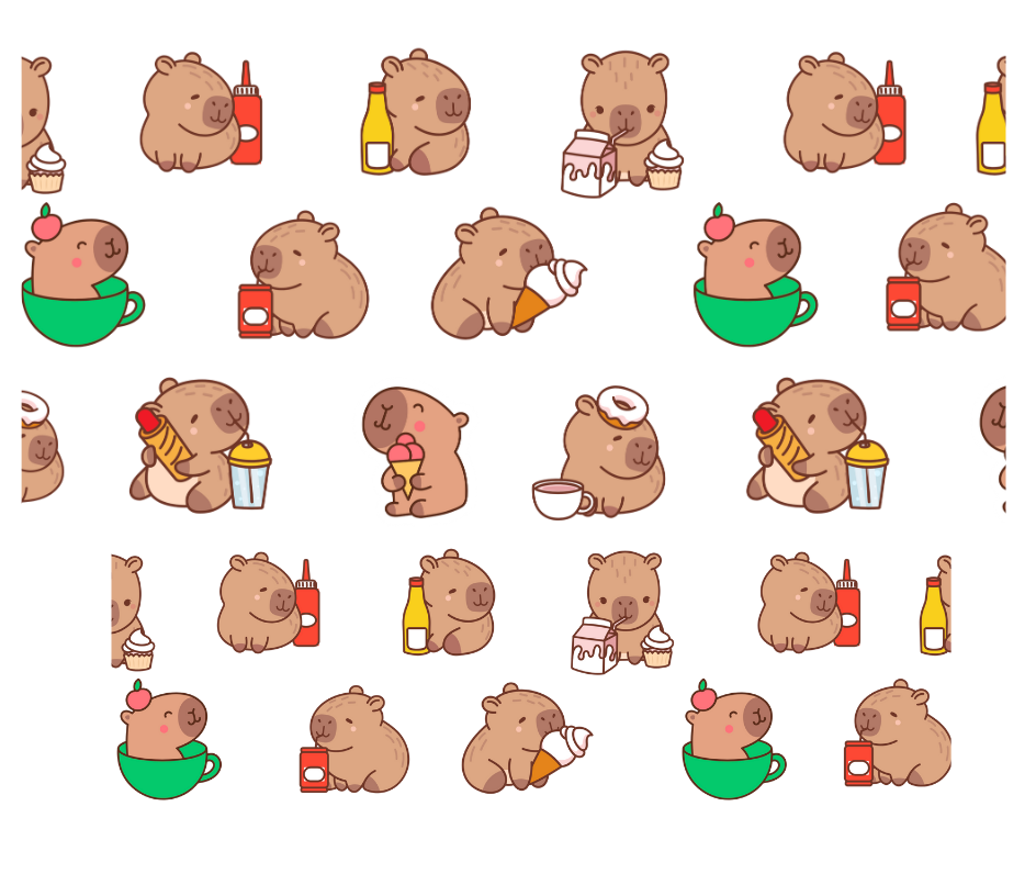 Tumbler Keychain Wrap - Cappy