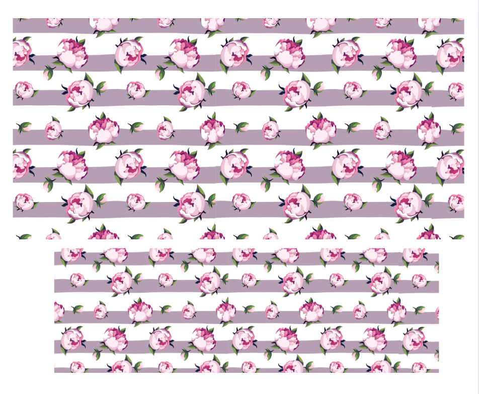 Tumbler Keychain Wrap- Florals