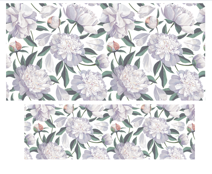 Tumbler Keychain Wrap- Grey floral