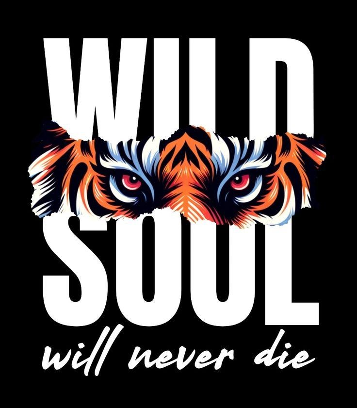 Wild Soul will never die - DTF TRANSFER Prints
