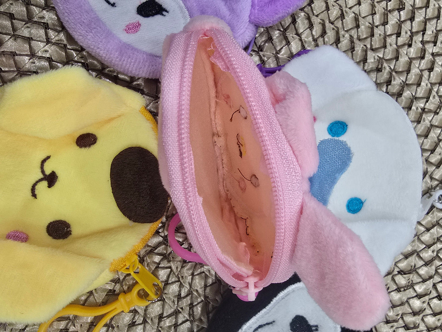 Plushie Wallet Sansan Set 5pcs