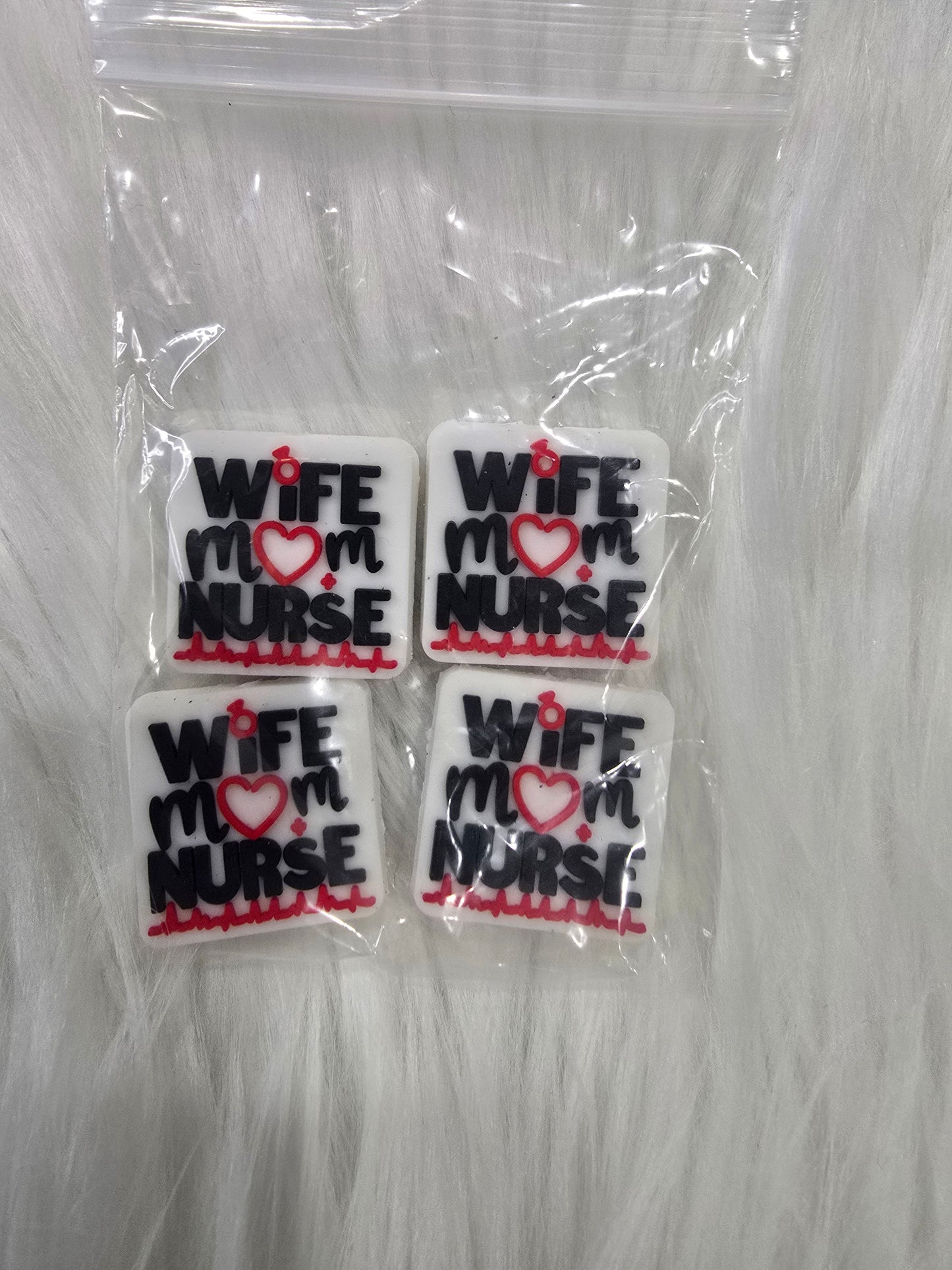 Focal Beads Wife Mom Nurse