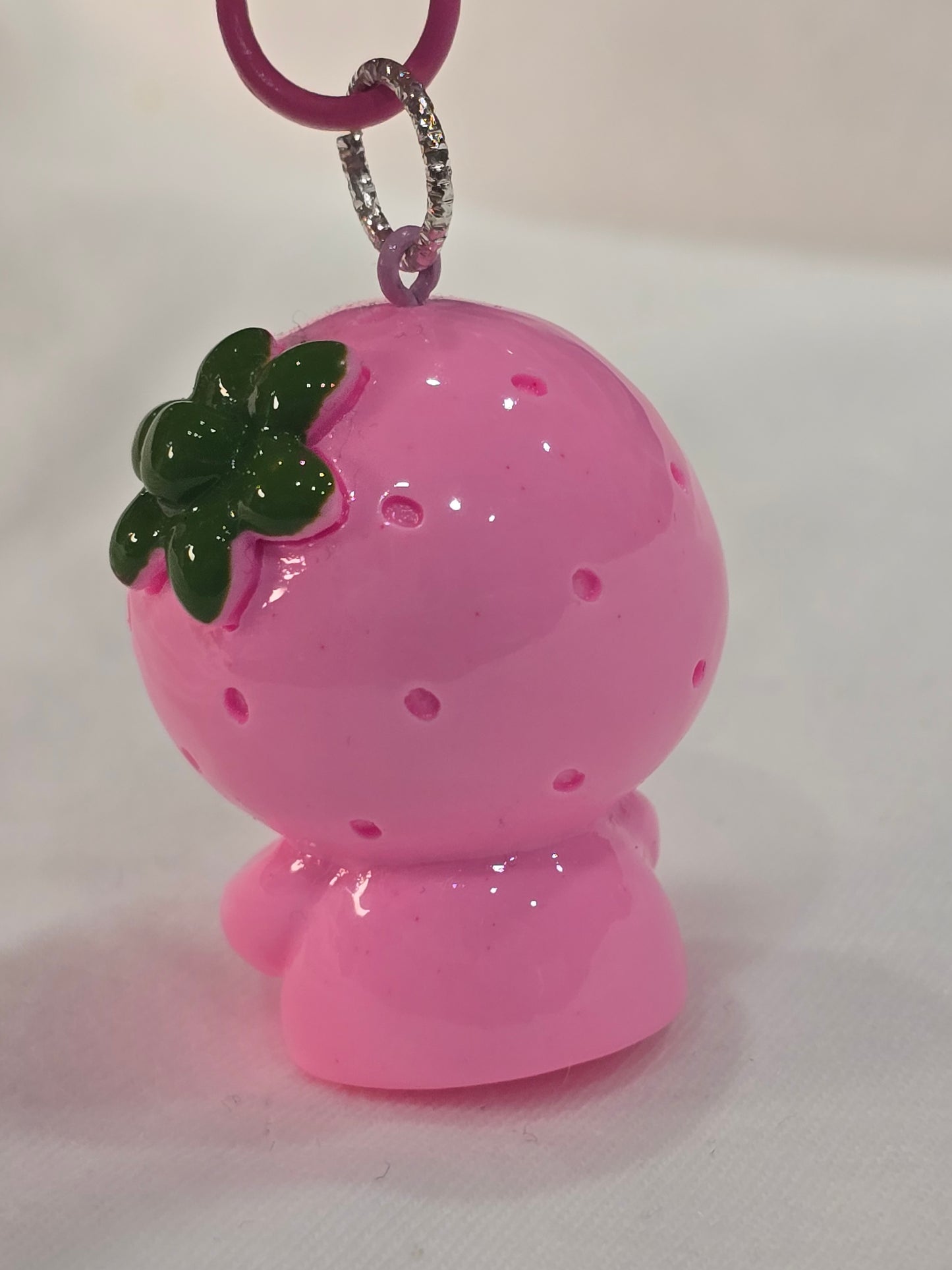 Handmade with love keychain Pink cutesy popmart