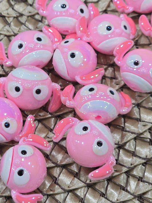 3D Pink Angel Ailen - 5pcs/pack