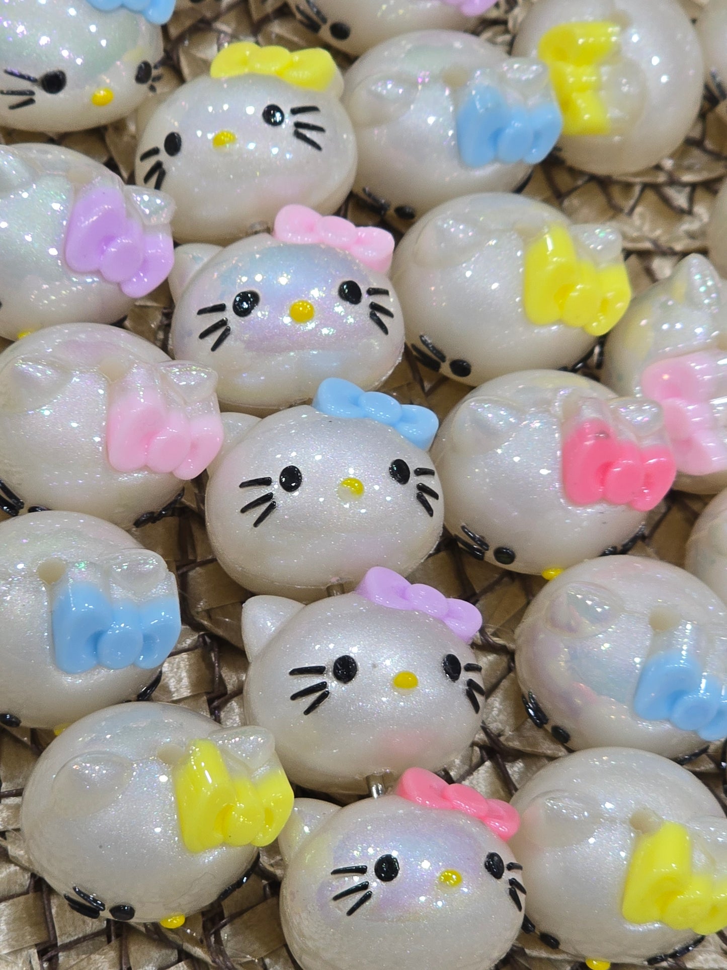 3D HK Silicon beads 5pcs/set