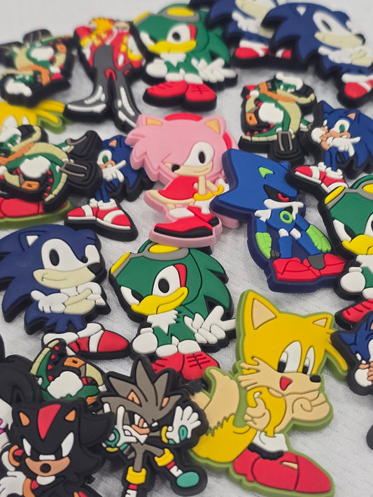 Sonic Croc Charms- $7/10pcs