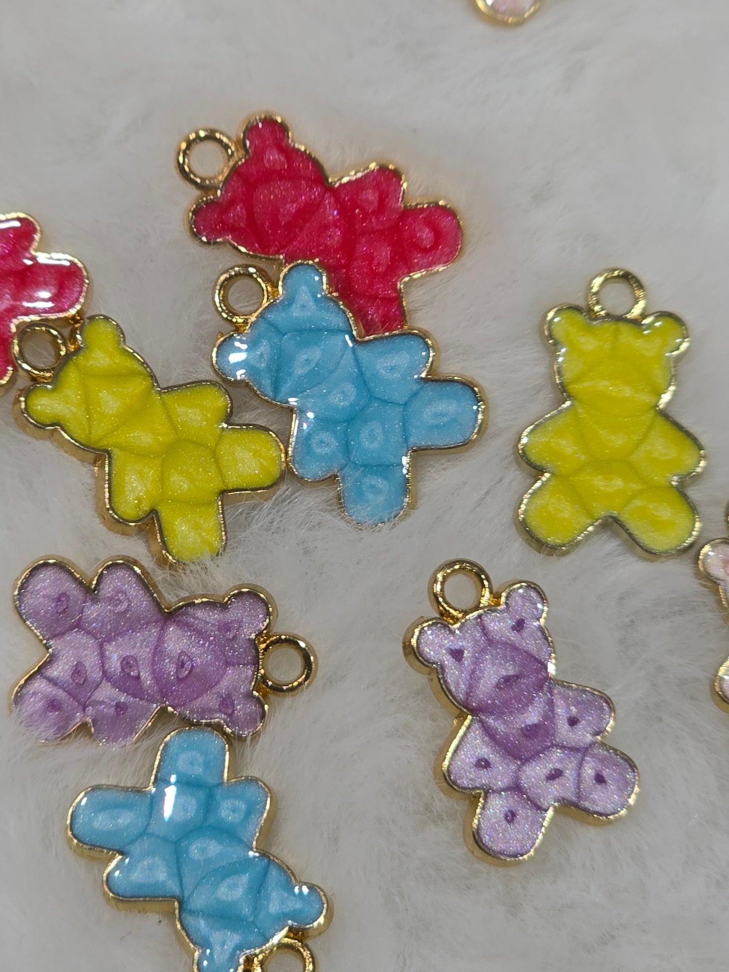 Bears Metal pendant charms