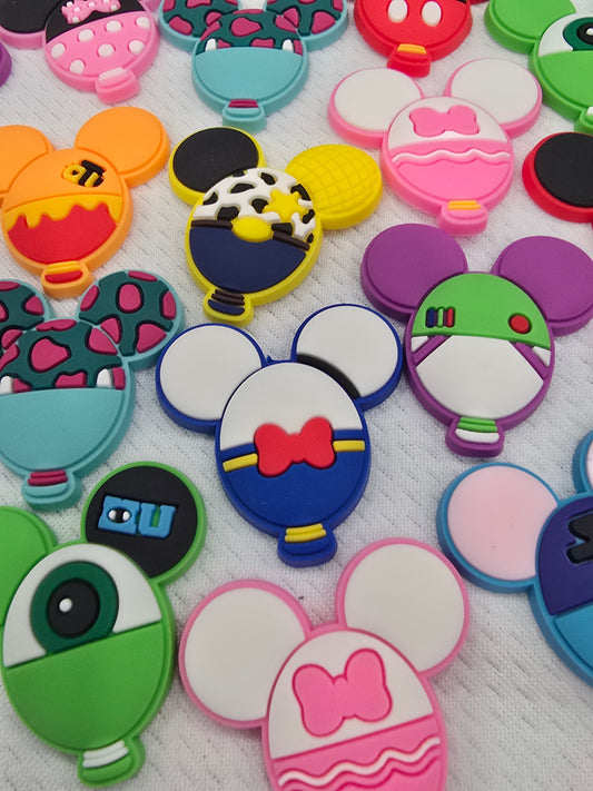 D1snEy heads croc charms - $7/10pcs