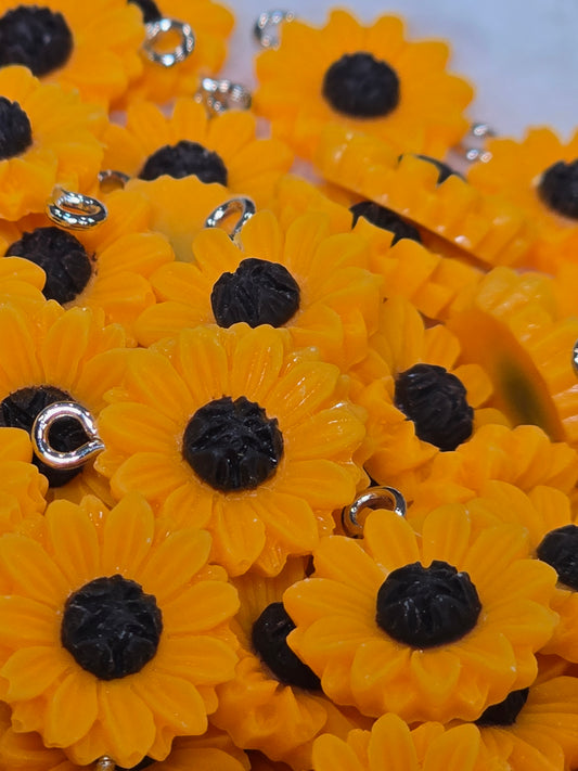 Sunflower- 3D Acrylic Pendant