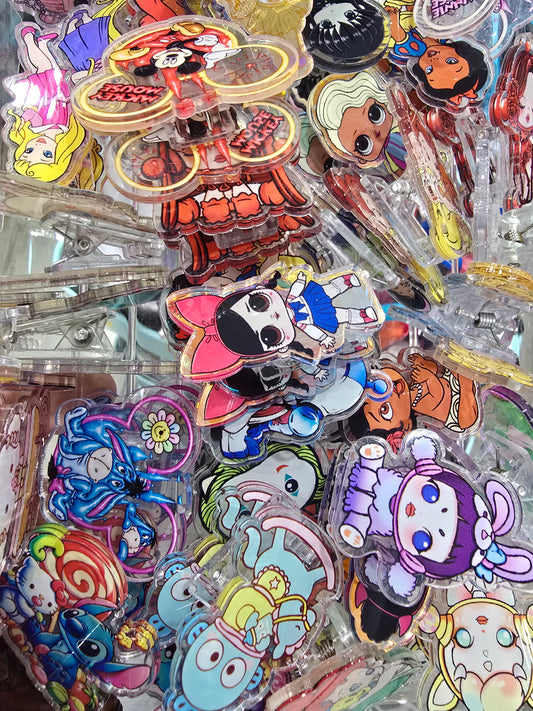 Acrylic Paper Clip Bundle 10pcs/1pack