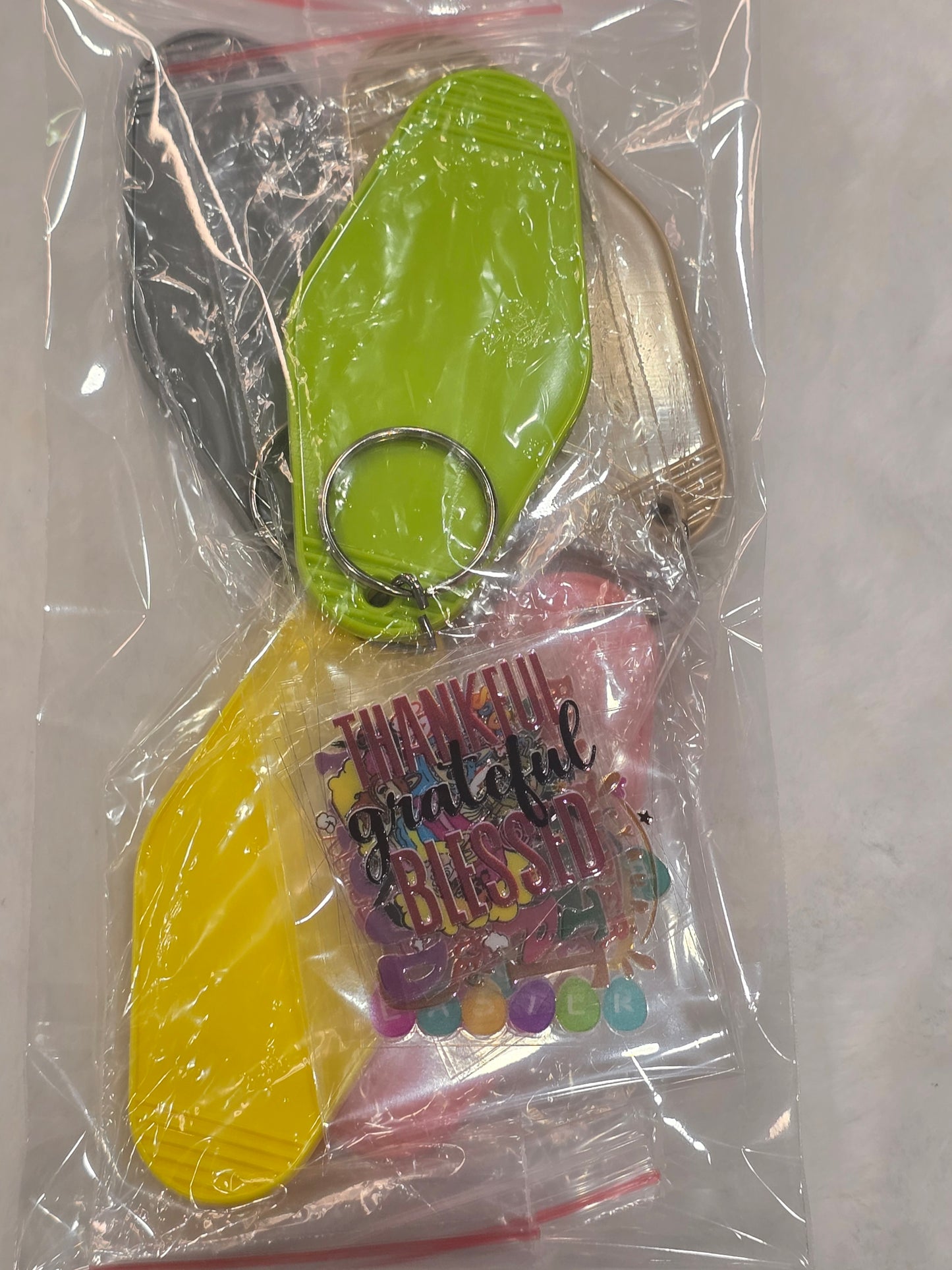 Motel Keychain with decals bundle