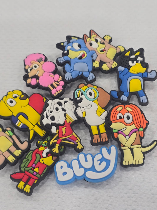 Bluey Croc Charms bundle