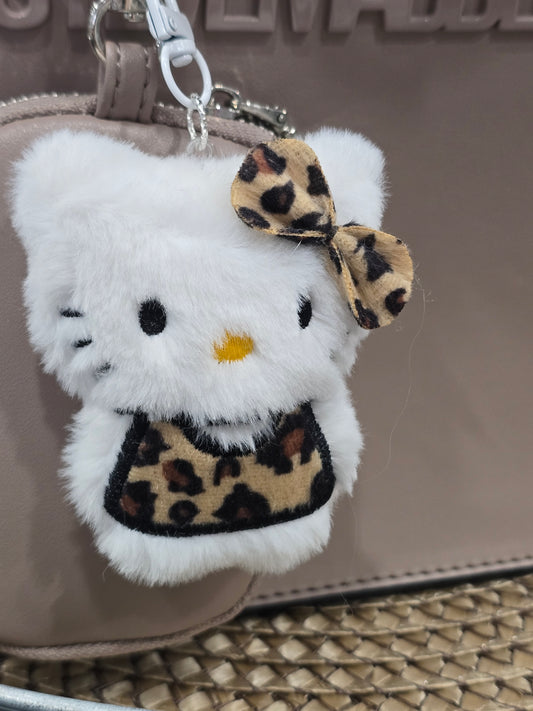 Plushie Keychain- White HK
