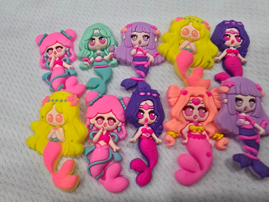 Mermaids croc charms - $7/10pcs