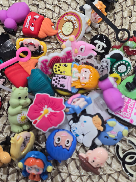 Pen/Straw Topper mix bundle - 40pcs