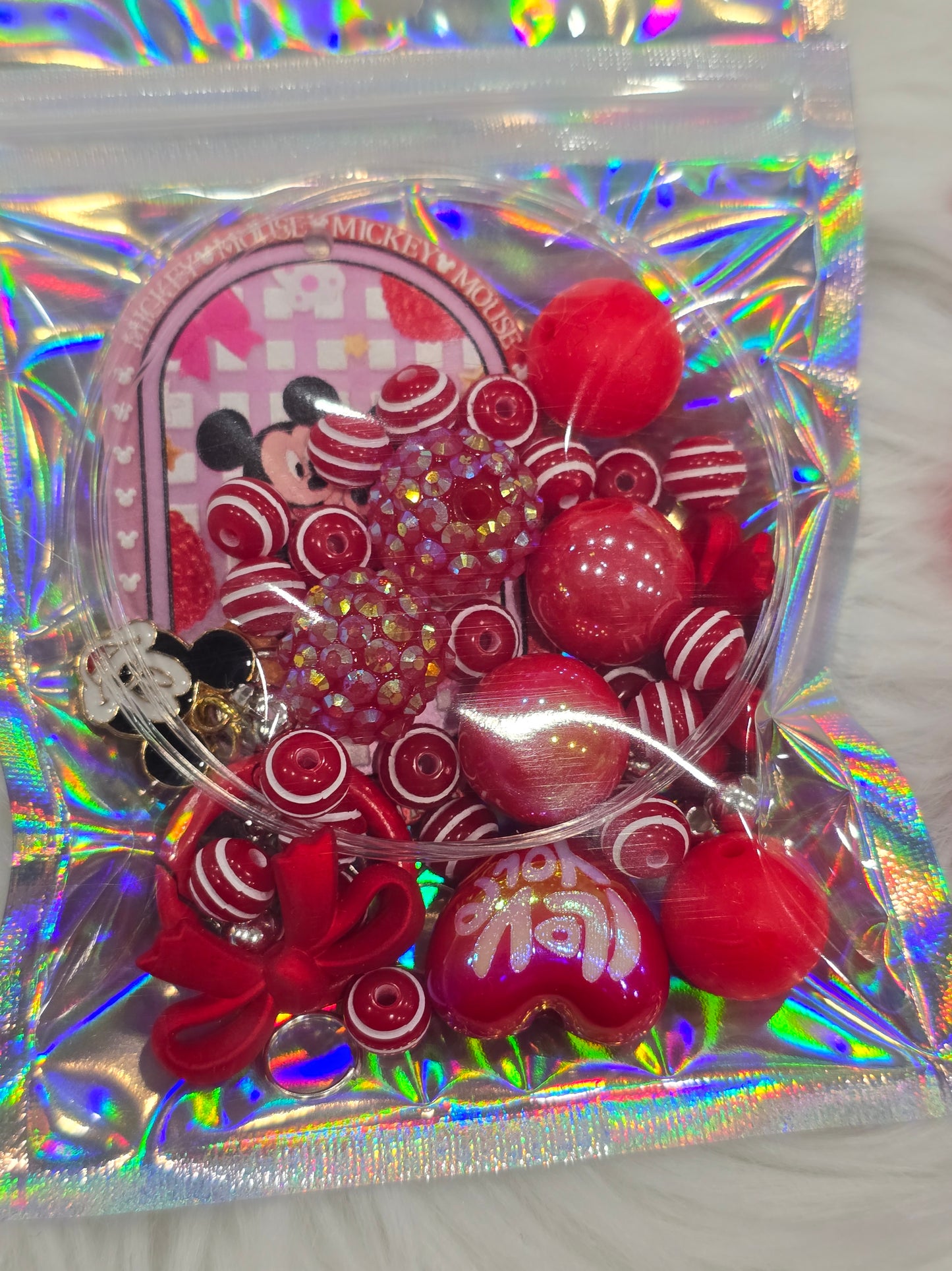 DIY Phone & Bag Keychain Kit - M & M