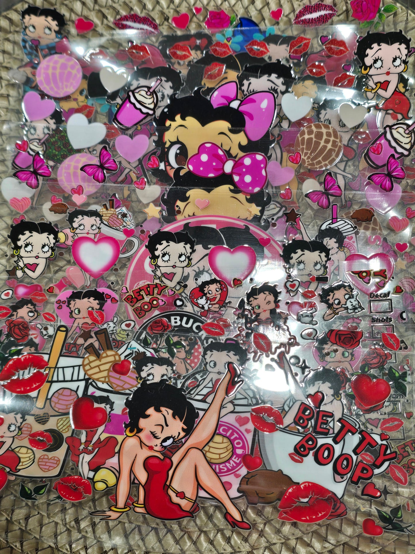 Betty UV DTF Wrap 16oz Bundle mix 10pcs