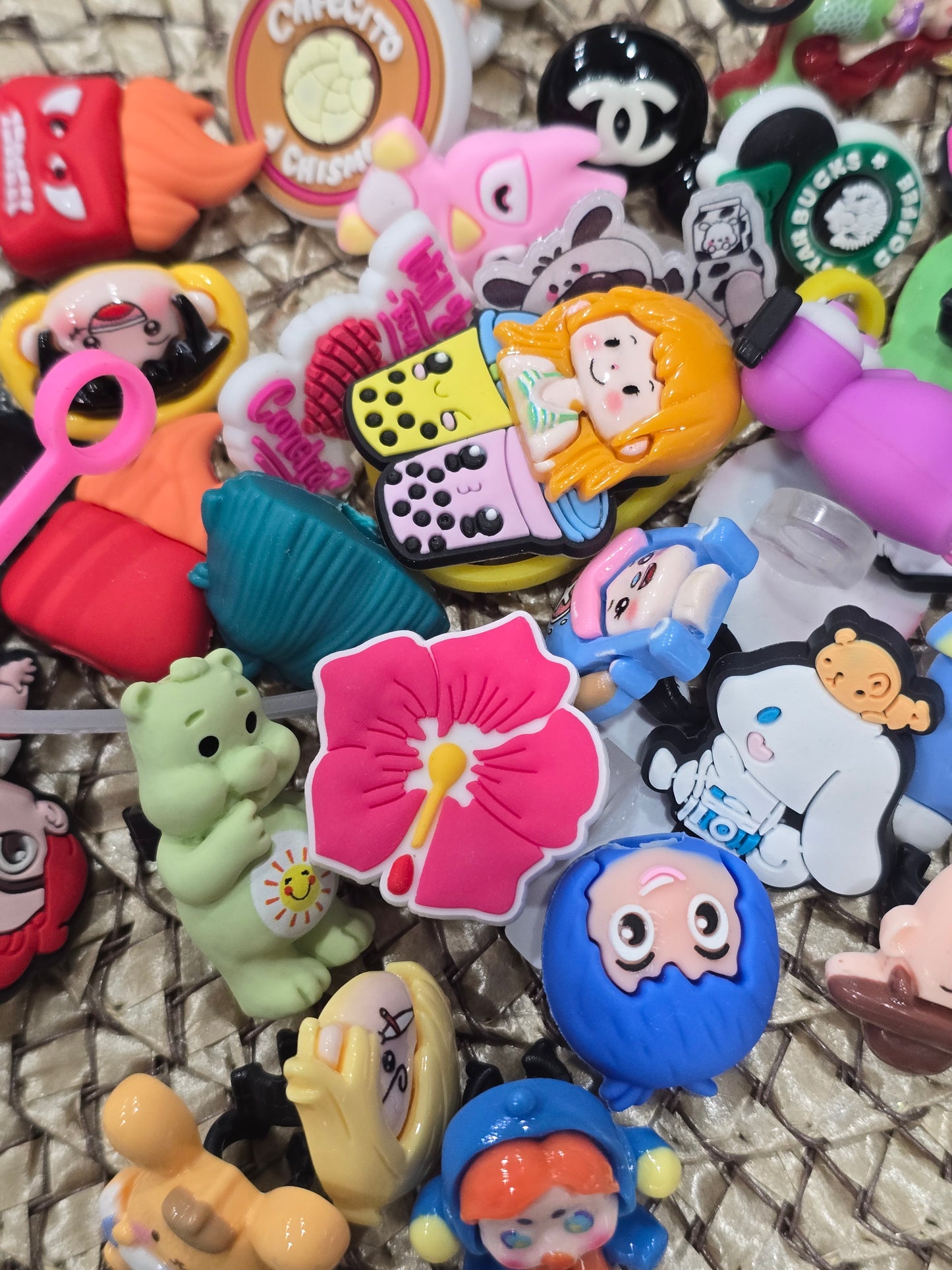 Pen/Straw Topper mix bundle - 40pcs