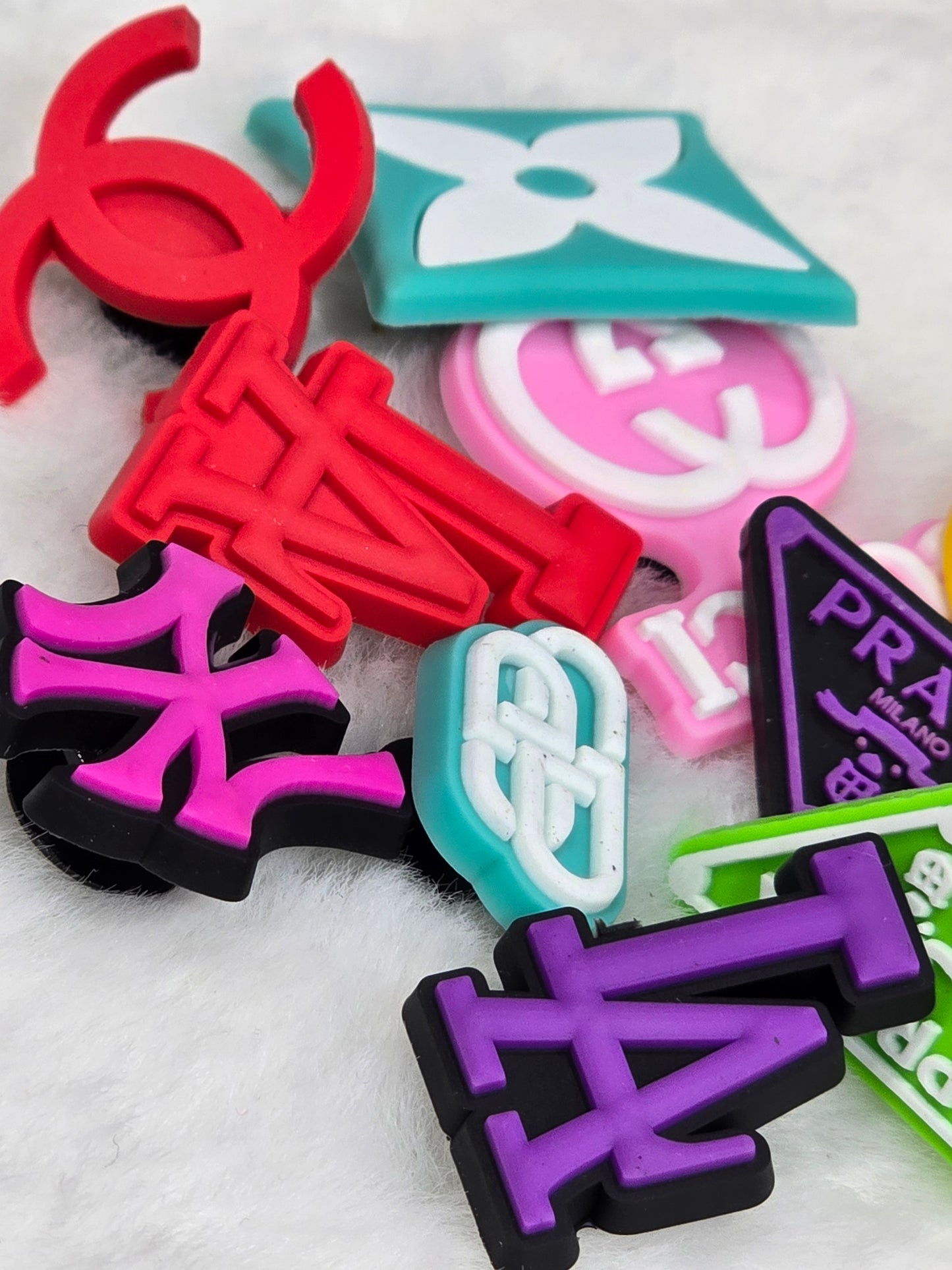 Croc Charms bundle-Designer- $7/10pcs