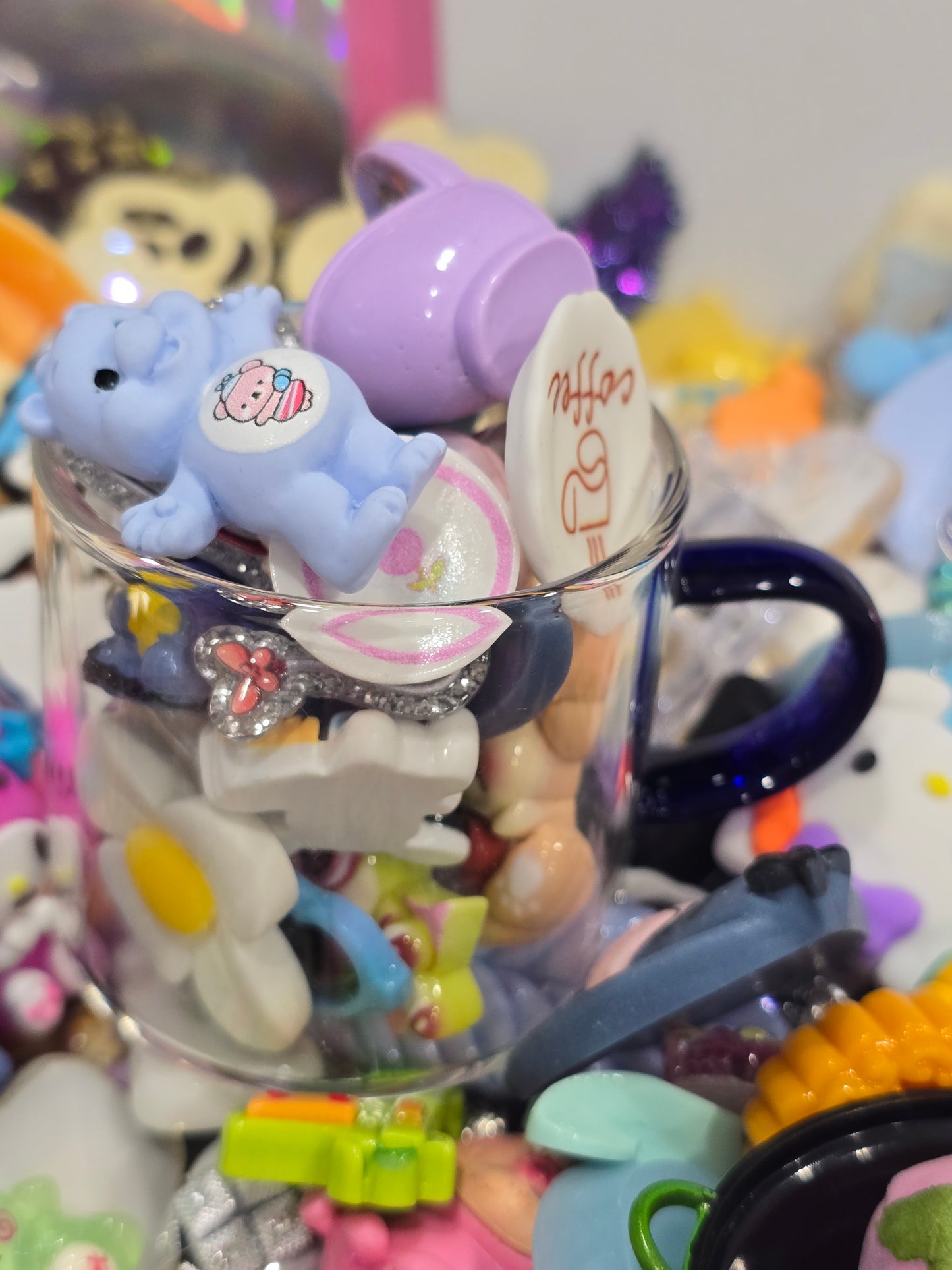 Mix Acrylics charms and some beads *SALE*