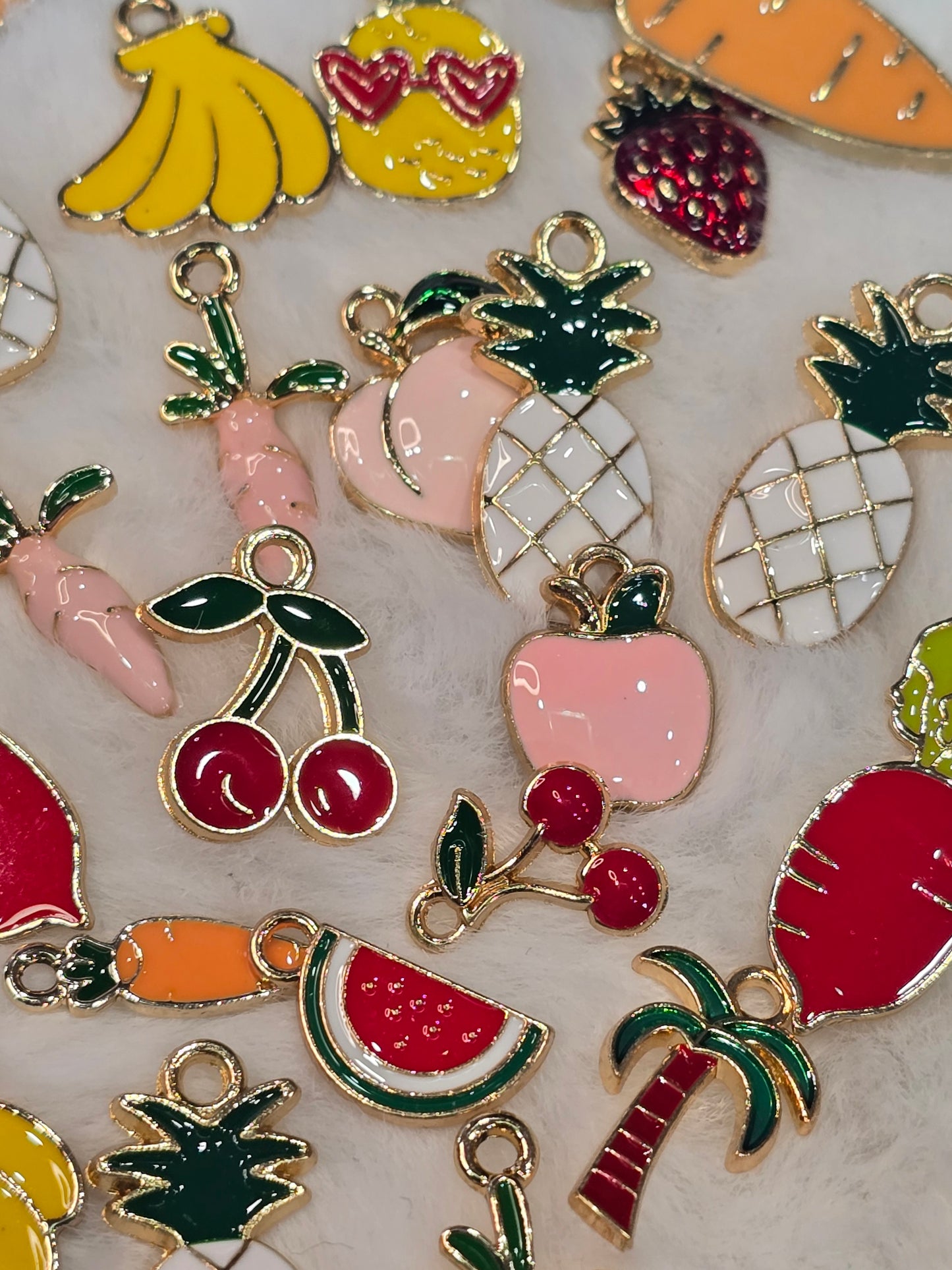 Fruits-Metal Charm Pendant