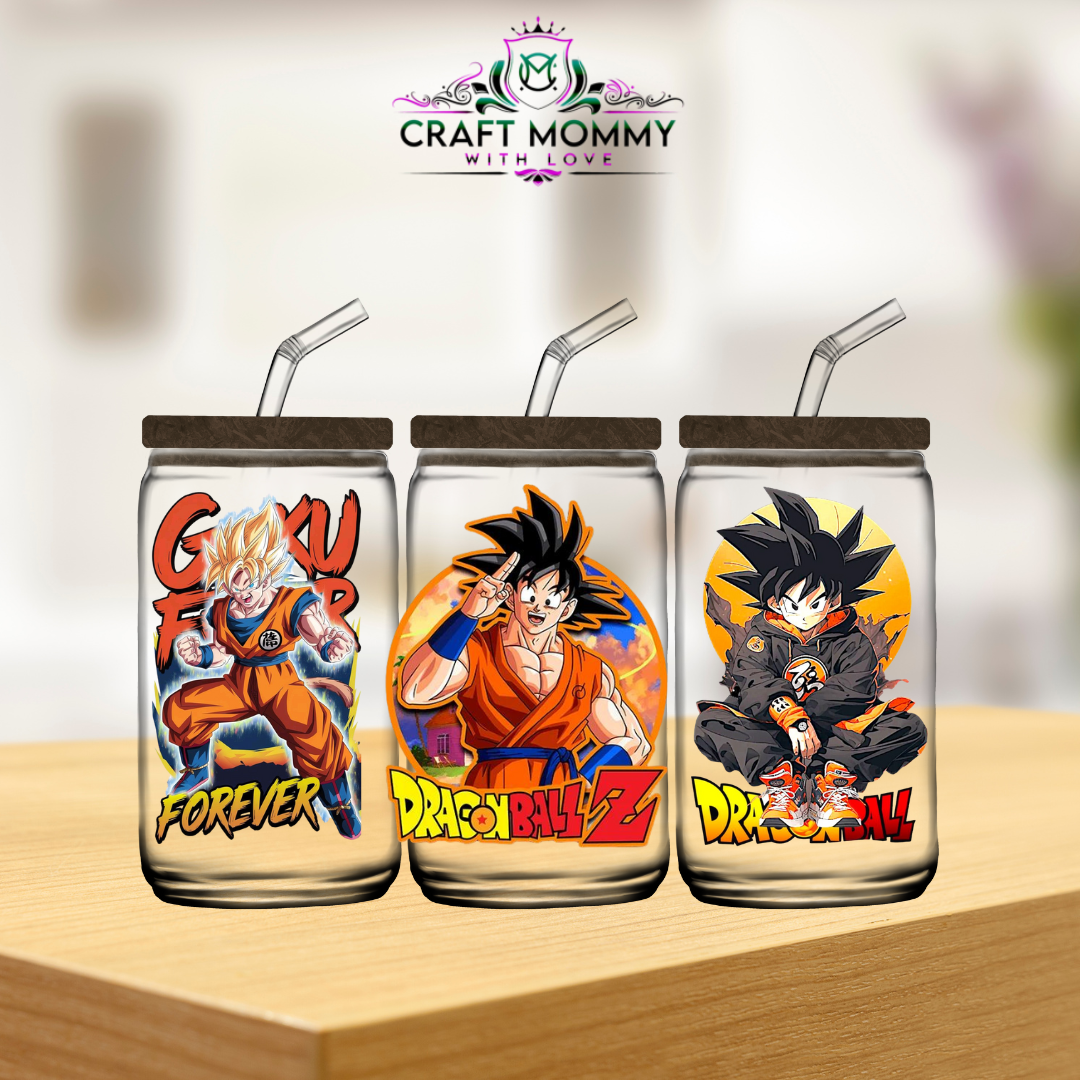 Dragon BallZ 004 - UV DTF wrap